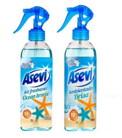 Asevi SPANISH Ocean Breeze {Brisa} Concentrated Air Freshener & Fabric Booster 400ml