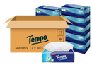 Tempo Strong, Soft & Breathable Menthol Tissues 12 x 3ply 72’s