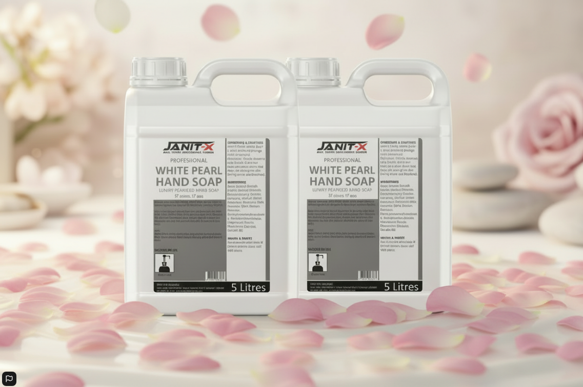 Janit-X Professional Luxury White Pearlised Hand Soap 5L Refill Bottle
