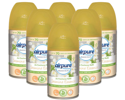 AirPure Jasmine Essence Refill 250ml | 6 x 250ml Bundle