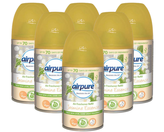AirPure Jasmine Essence Refill 250ml | 6 x 250ml Bundle