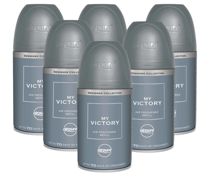 Airpure Designer Collection Air Freshener My Victory Automatic Refill 250ml