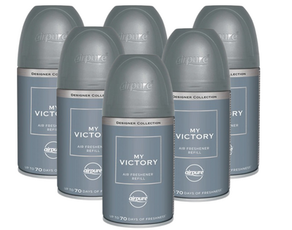 Airpure Designer Collection Air Freshener My Victory Automatic Refill 250ml