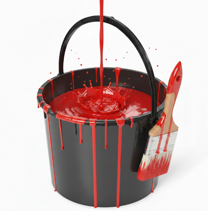 LG Harris Hamilton Trade Paint Kettle | Black with Handle | 2 Litre