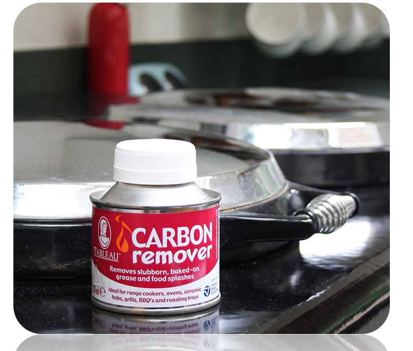 Tableau Carbon Remover, 250ML Gel | Removes carbon deposits & Baked Burnt on Grease