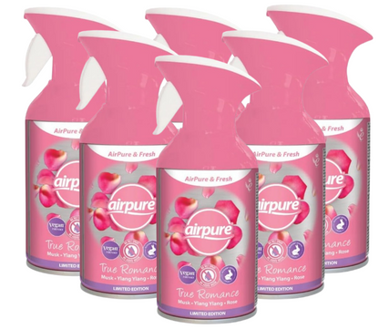 Airpure True Romance Airpure & Fresh Trigger Air Freshener Spray - 250ml