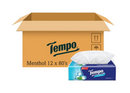 Tempo Strong, Soft & Breathable Menthol Tissues 12 x 3ply 72’s