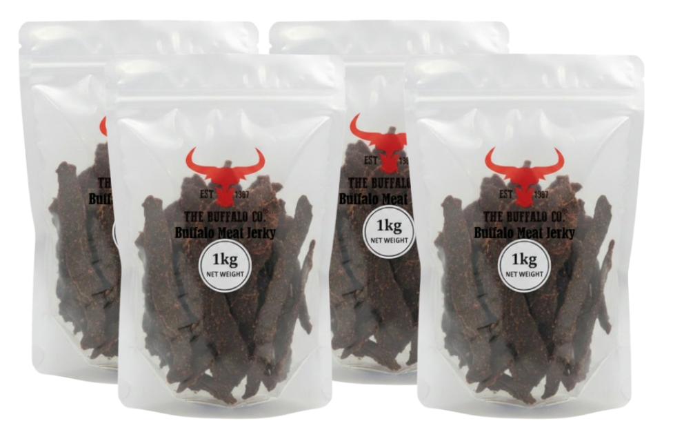 The Buffalo Co. | Buffalo Bulk Dog Treats | Jerky 1 x 1kg