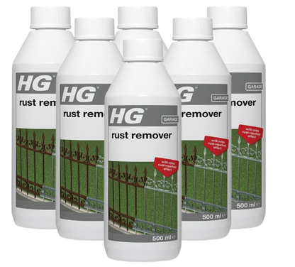 HG Rust Remover for Metal, Effective Rust Stain Remover & Repellent 500ml