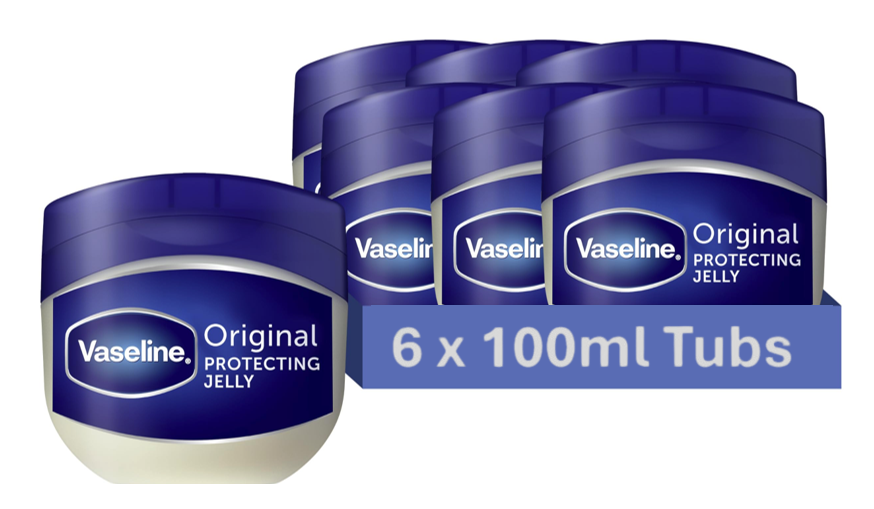 Vaseline Petroleum Jelly 100ml Tub | 1 x 100ml Tub