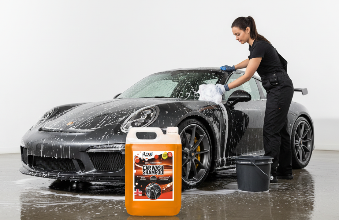 Flow Highly Concentrated Car Wash Shampoo | 1 x 5 Litre