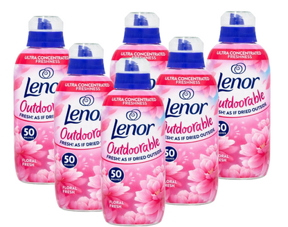 Lenor Outdoorable Floral Fresh Fabric Conditioner Liquid 50 Washes