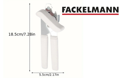 Frackelmann Multi Function Can Opener with Built in Bottle Cap Remover, 18cm