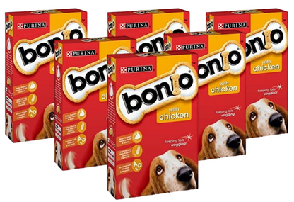Bonio Dog Treats Chicken Biscuits 3 x 650g