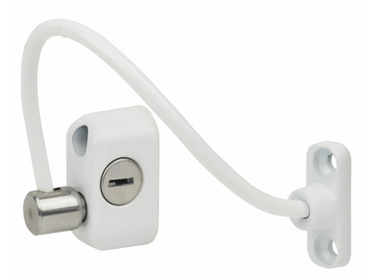 Securit Cable Window Restrictor White S1044