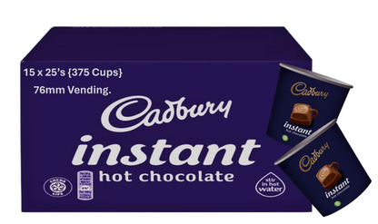 Cadbury Hot Chocolate In-Cup 25s, 76mm