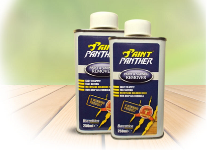 Paint Panther Paint And Varnish Remover 250ml | Low Odour | Gel Consistency