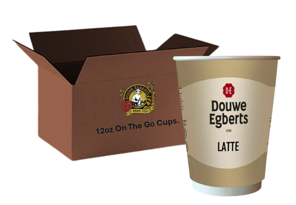 Douwe Egbert Pure Latte 12oz On The Go (10 Cups)