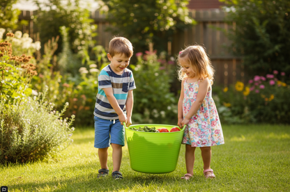 Red Gorilla Flexi Tub | Pistachio Colour | Twin Handles | 38 Litre