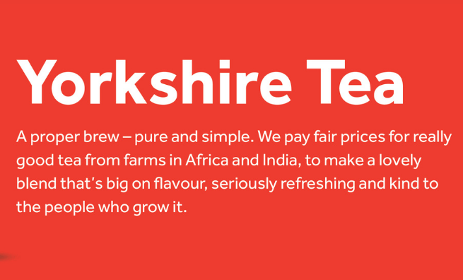 Yorkshire Tea 1040's {New 2-Cup Tea bags} - UK BUSINESS SUPPLIES