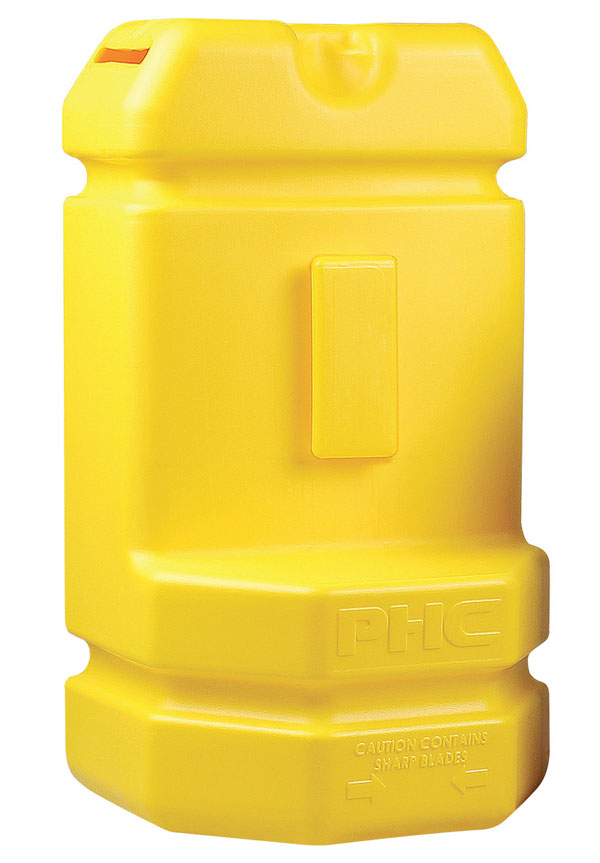 Phc Blade Bank With Wall Mounting Bracket Yellow