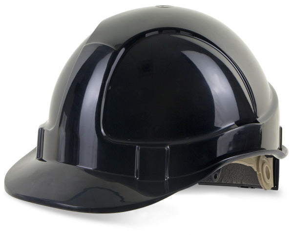 Beeswift Wheel Ratchet Vented Safety Helmet - {ALL COLOURS / SIZES}