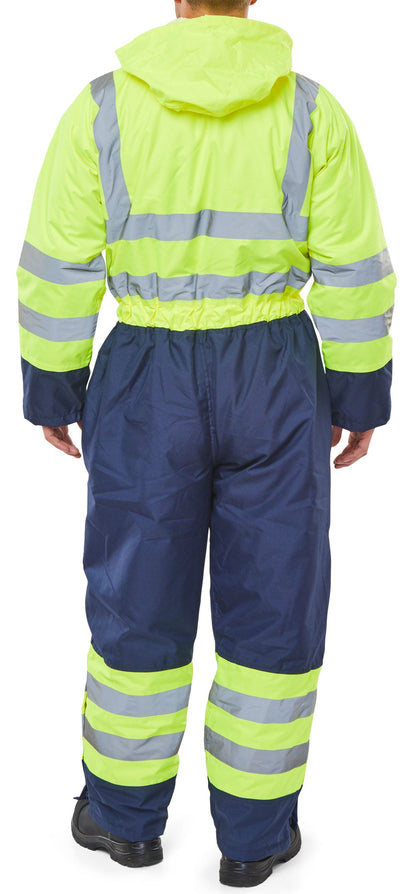 Beeswift Two Tone 3XL Thermal Waterproof Coverall
