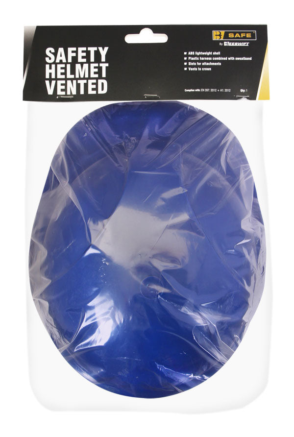 VENTED SAFETY HELMET - {ALL COLOURS / SIZES}