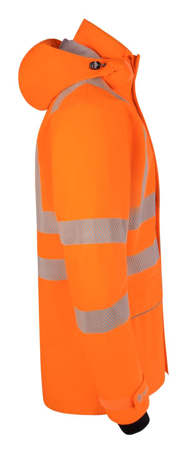 Beeswift Stormwear Mens Hi-Vis Jacket Orange ALL SIZES