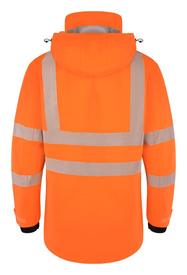 Beeswift Stormwear Mens Hi-Vis Jacket Orange ALL SIZES