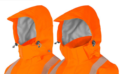 Beeswift Stormwear Mens Hi-Vis Jacket Orange ALL SIZES
