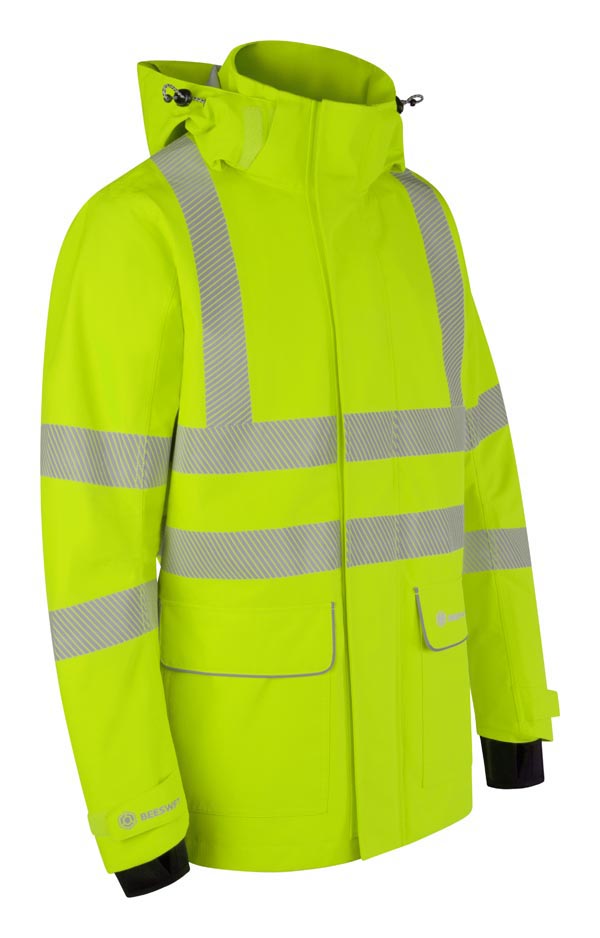 Beeswift Stormwear Mens Hi-Vis Jacket Yellow ALL SIZES