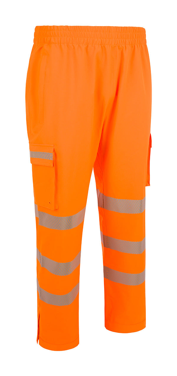 Beeswift Stormwear Mens Hi-Vis Overtrouser Orange ALL SIZES