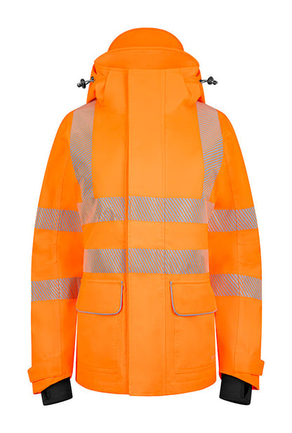 Beeswift Stormwear Womens Hi-Vis Jacket Orange ALL SIZES