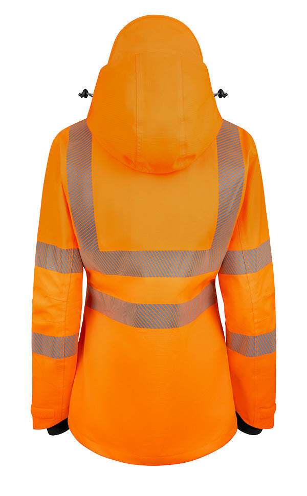 Beeswift Stormwear Womens Hi-Vis Jacket Orange ALL SIZES