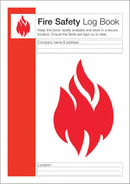 Click Medical Fire Safety Log Book Red