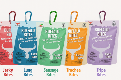 The Buffalo Co. Buffalo Bite Train Treat Sausage | 1 x Bag