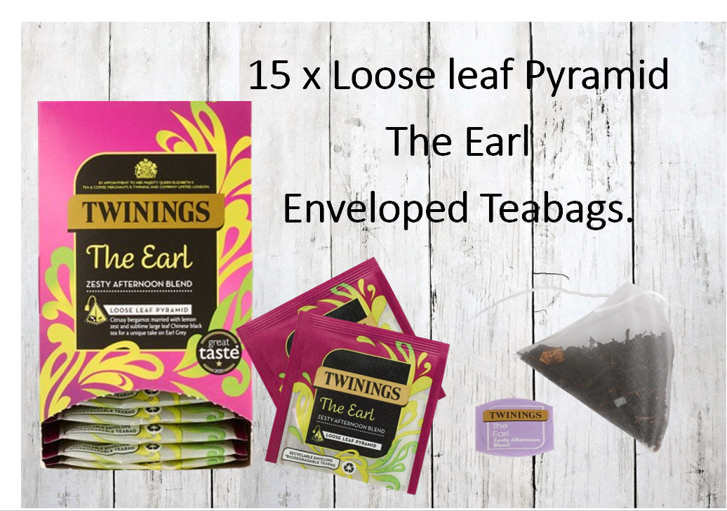 Twinings The Earl Zesty Afternoon Blend Pyramid Bags 15s