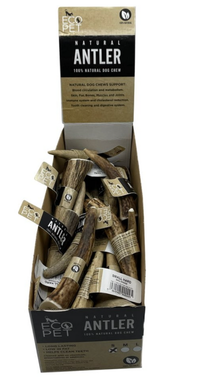 Eco Pet Large Antler Real Red Deer (Elk) Dog Chew