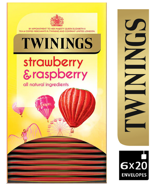 Twinings Strawberry & Raspberry Tea 20's