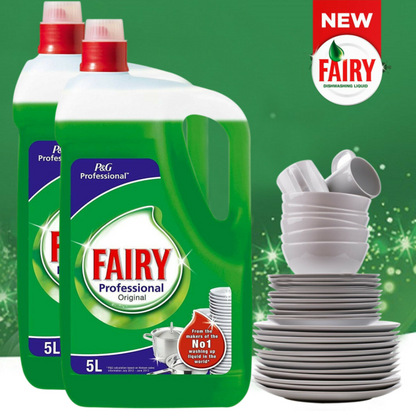 Fairy Original Professional  Washing Up Liquid 5 Litres - UK BUSINESS SUPPLIES