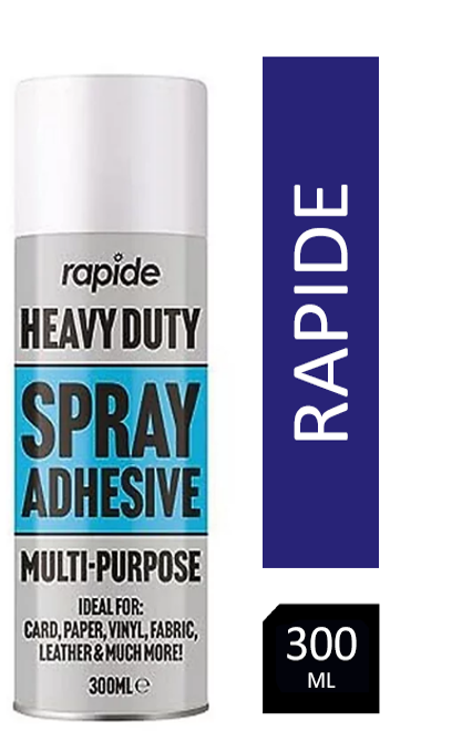 Rapide 300ml Heavy Duty Multi Purpose Aerosol Spray Adhesive Pack of 6