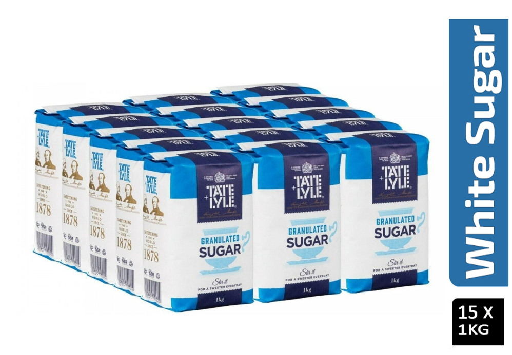 Tate and Lyle Granulated Sugar 2 x 1 kg