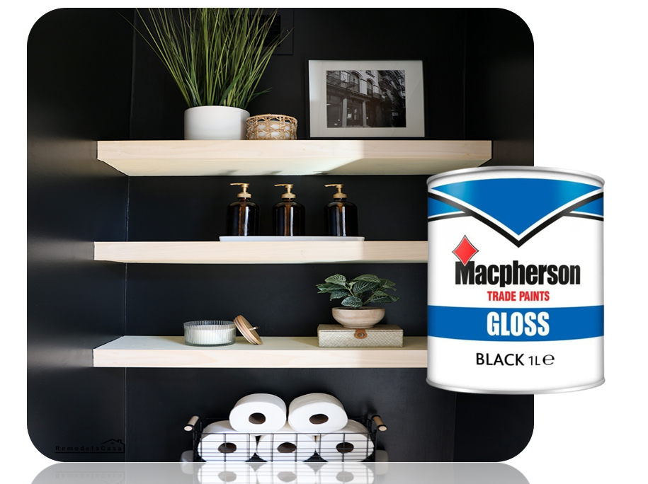 Macpherson Trade Gloss Black 1L