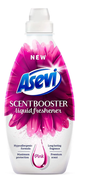 Asevi Scent Booster Pink Laundry Liquid & Freshener 720ml