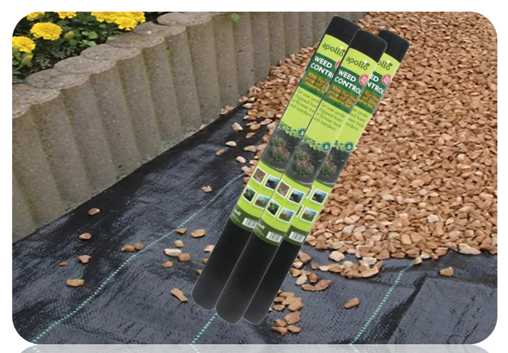 Apollo Weed Control Fabric 20m + 50% Free {30m} x 1m