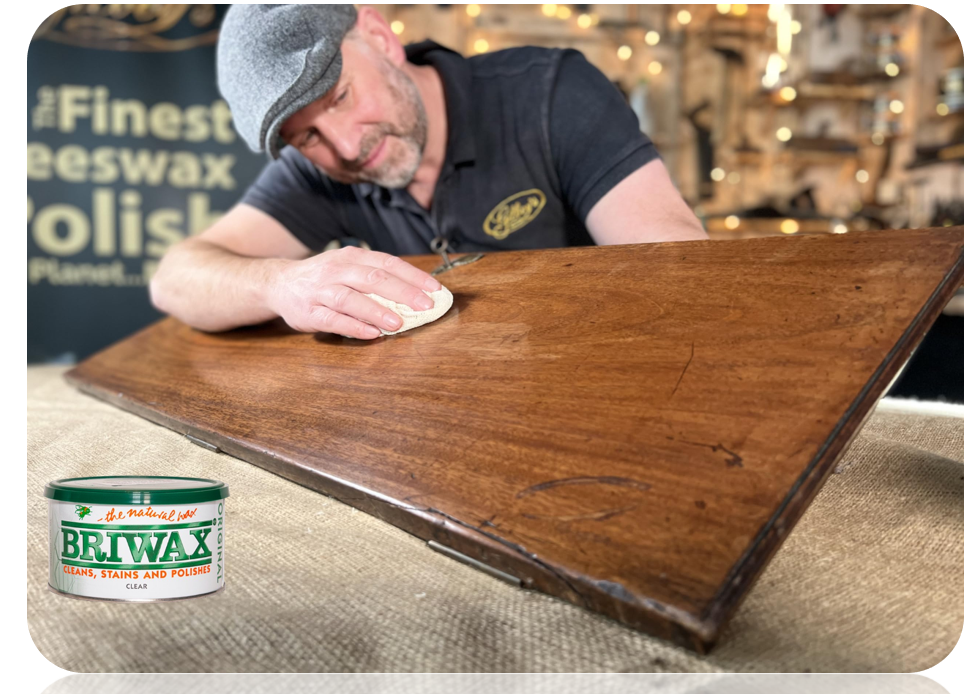 Briwax Original Natural Wax Polish – CLEAR 400g