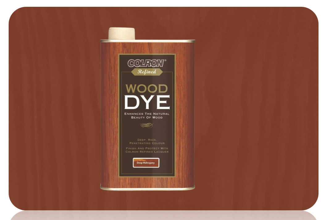 Colron Refined Wood Dye 250Ml Deep Mahogany