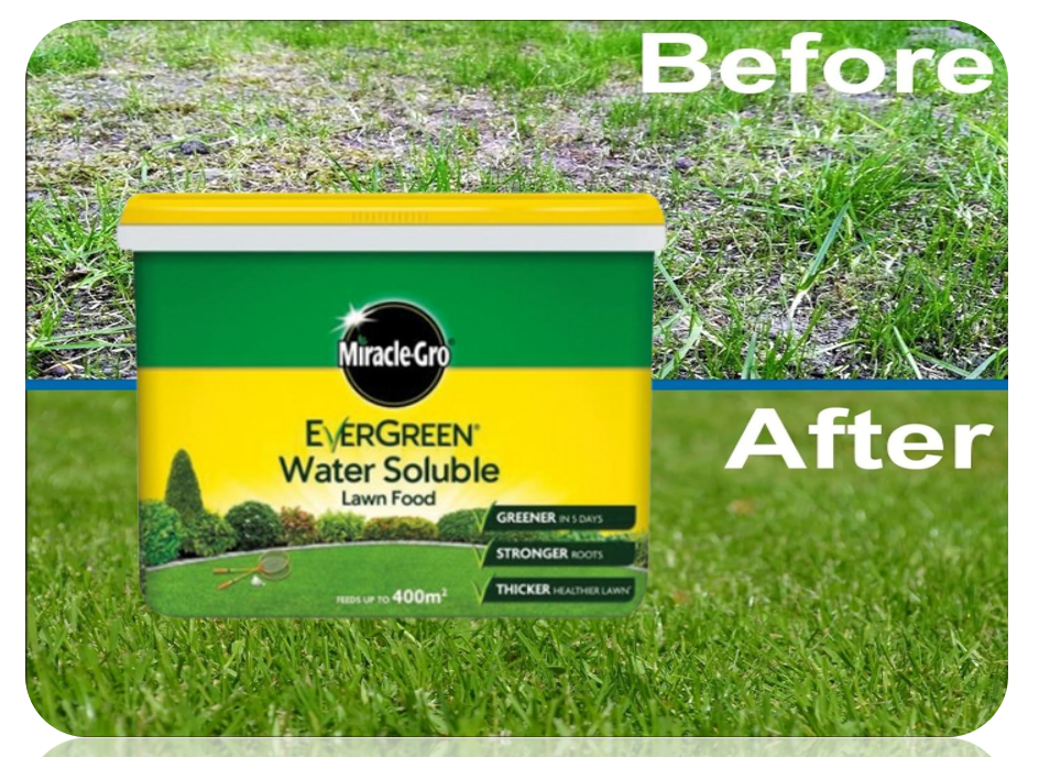 Miracle-Gro® Lawn Food water Soluble 2kg