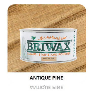 Briwax Original Antique Pine 200g | Natural Wax - Cleans & Polishes